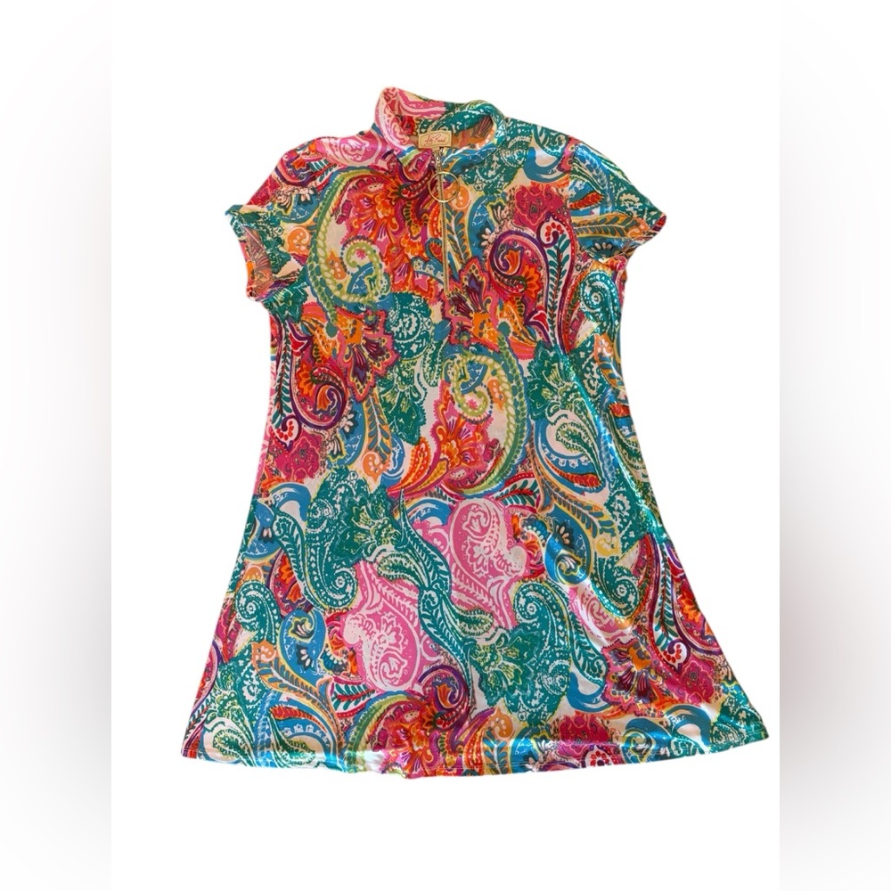 Colorful Paisley Women's Dress NWOT